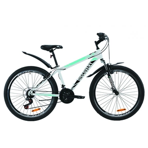 Велосипед Discovery 26" TREK AM Vbr рама-13" St 2020 біло-чорний з синім (OPS-DIS-26-266) зображення 1