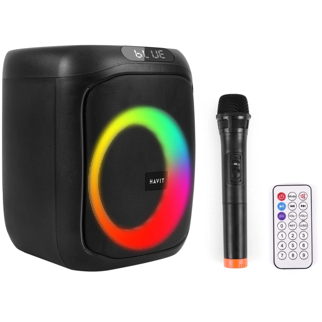 Акустическая система Havit SQ146BT 60W RGB Black (HV-SQ146BT-BK) - изображение 1