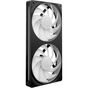 Кулер до корпусу NZXT F240 RGB Core Fan (Single Frame) - Black (RF-U24HF-B1) - зменшене зображення 5