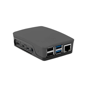 Корпус до промислового ПК Raspberry Pi RPi 4 Official Case Black/Grey (OFI051) изображение 1