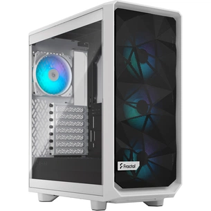 Корпус Fractal Design Meshify 2 Compact RGB White TG (FD-C-MES2C-08) зображення 1