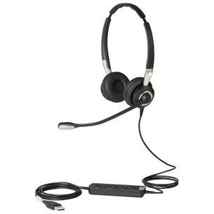 Навушники Jabra BIZ 2400 II Duo MS USB (2499-823-309) зображення 1