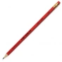 Олівець графітний Koh-i-Noor 1396-3, НВ, with eraser, red (139600200179) - уменьшенное изображение 1