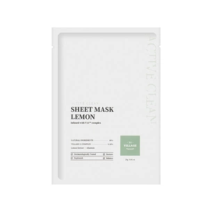 Маска для обличчя Village 11 Factory Active Clean Sheet Mask Lemon 23 г (8809663754396) зображення 1