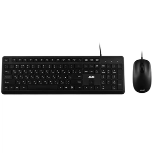 Комплект 2E MK405 USB UA Black (2E-MK405UBK_UA) изображение 1