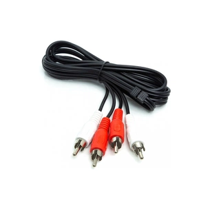 Кабель мультимедійний 2xRCA M to 2xRCA M 1.0m PowerPlant (CA912032) зображення 1