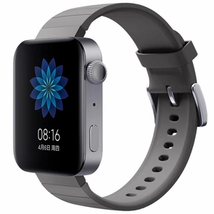 Ремінець до смарт-годинника BeCover Silicone для Xiaomi Mi Watch Gray (704512) зображення 1