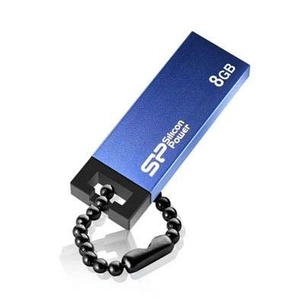 USB флеш накопичувач Silicon Power 8Gb Touch 835 (SP008GBUF2835V1B) зображення 1