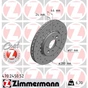 Гальмівний диск ZIMMERMANN 470.2450.52 - зменшене зображення 1