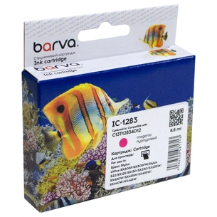 Картридж Barva Epson T1283 (C13T12834011/C13T12834012) 160с, magenta (IC-1283) зображення 1