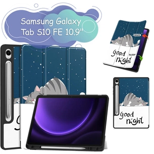 Чохол до планшета BeCover Flexible TPU Mate Samsung Galaxy Tab S10 FE (SM-X520/SM-X526) 10.9" Good Night (713271) изображение 1