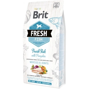 Сухий корм для собак Brit Fresh Fish/Pumpkin Adult Large 2.5 кг (8595602530786) зображення 1