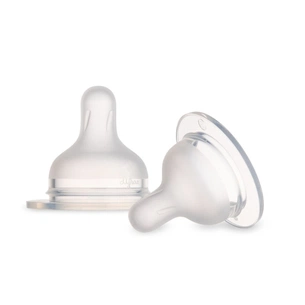 Соска Canpol babies силіконова до пляшечки S-Shape S (міні) 2 шт (59/891) зображення 1