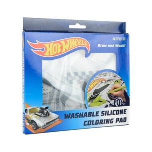 Підкладка настільна Kite силіконова розмальовка Hot Wheels, 30х40см (HW22-424) изображение 1