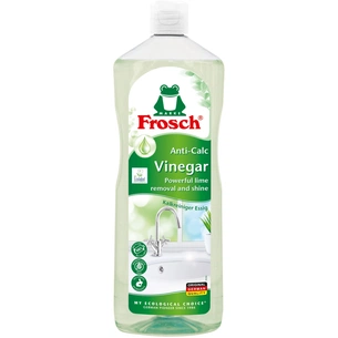 Рідина для чищення ванн Frosch з яблучного оцту для видалення вапняних відкладень 1 л (4001499960178/4009175957320) изображение 1