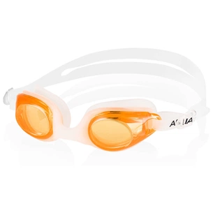Окуляри для плавання Aqua Speed Ariadna 034-14 білий/помаранчевий OSFM (5908217628725) зображення 1