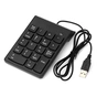Клавіатура Gembird KPD-U-03 USB Black (KPD-U-03) - зменшене зображення 3