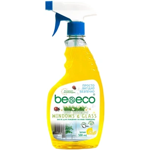 Засіб для миття скла Be&Eco Лимон 500 мл (4820168433443) изображение 1