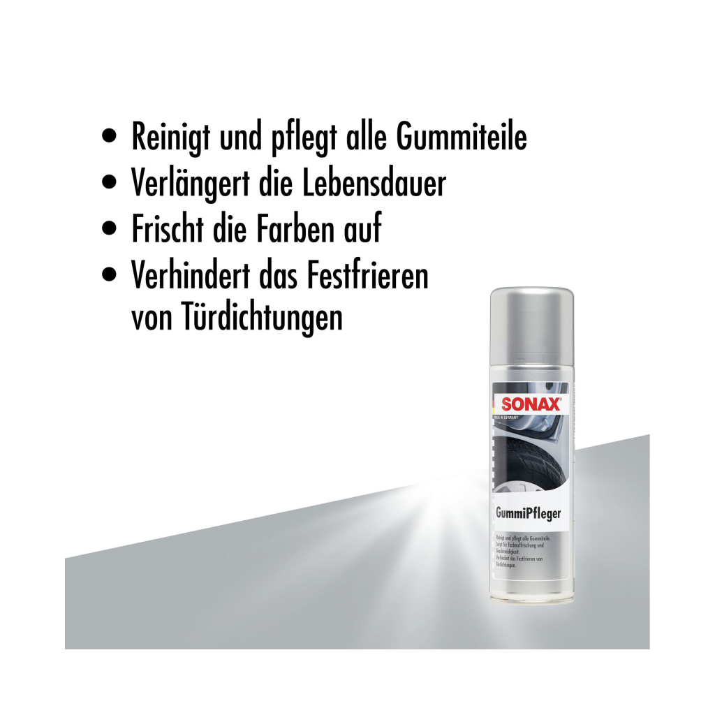 Автомобільний очисник Sonax Gummipfleger 300 мл (340200) - изображение 3