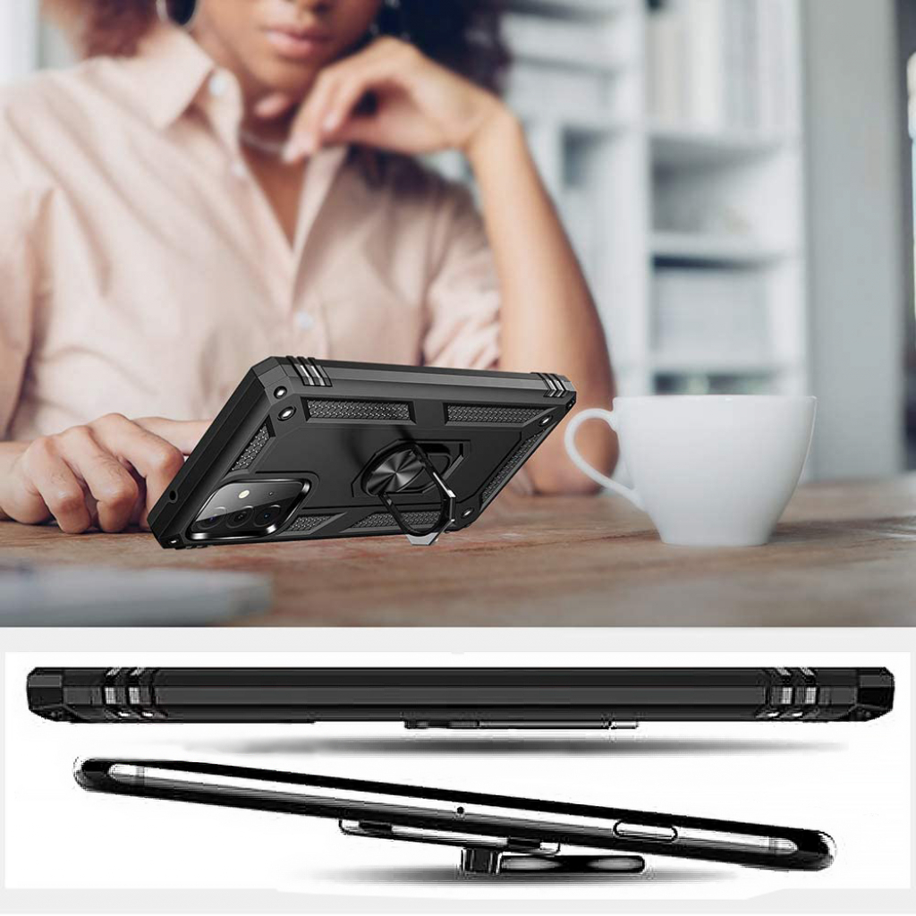 Чохол до мобільного телефона BeCover Military Samsung Galaxy A72 SM-A725 Black (706061) - зображення 5