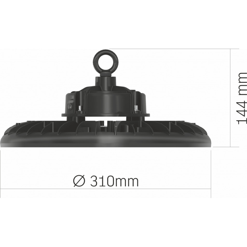 Світильник Videx 150W 5000K 27000Lm (VL-HB01-1505B) - picture 3