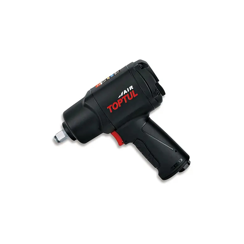 Гайковерт Toptul пневматичний 1/2" 1288N/m 8500об/хв Super Duty (KSAC1680) - зображення 1