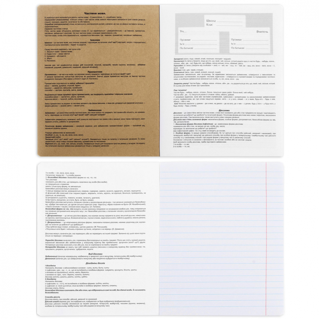 Зошит Yes набір учнівських Black cat набір 9 видів (767488) - зображення 10