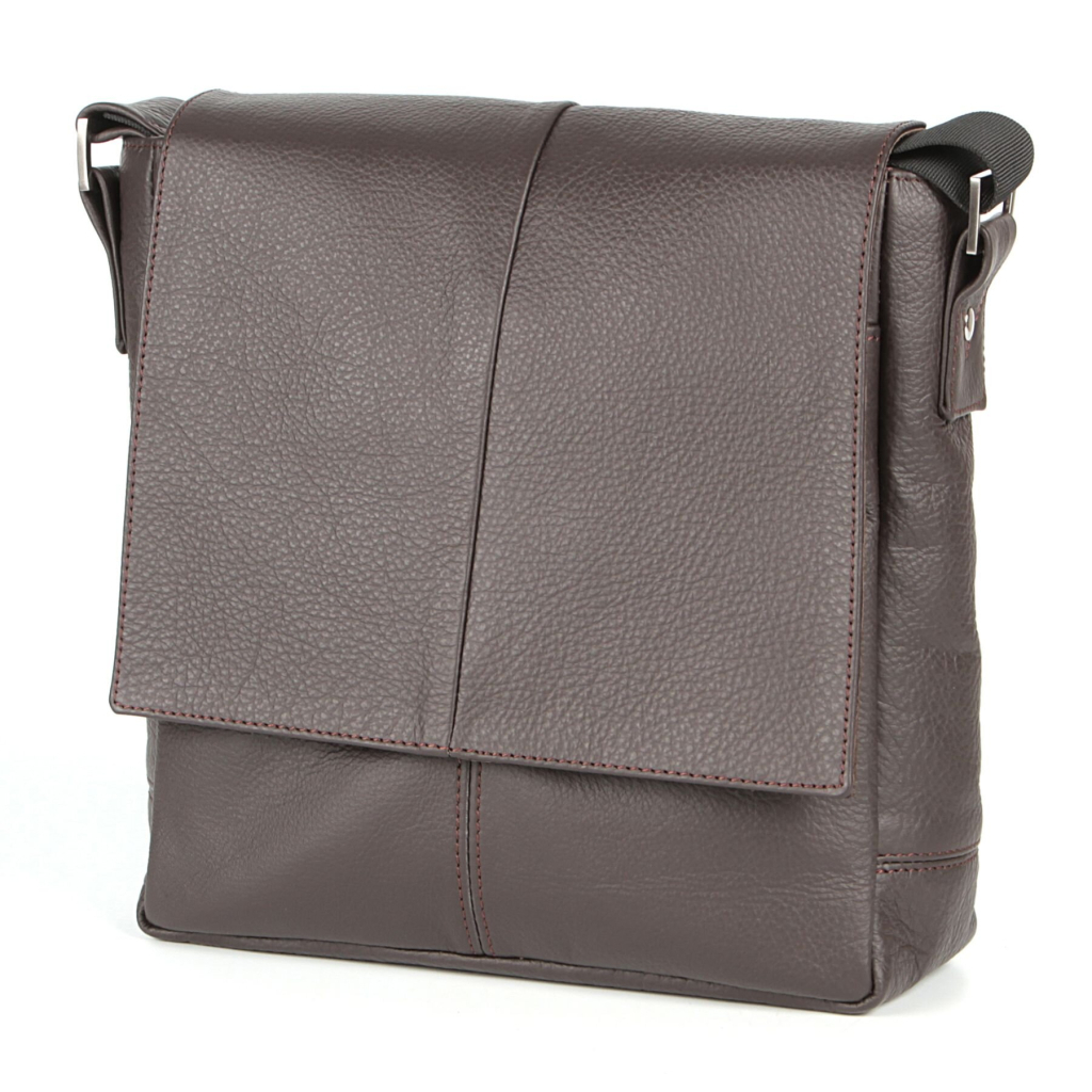 Сумка Shvigel Шкіряна Коричнева (00852) - зображення 1