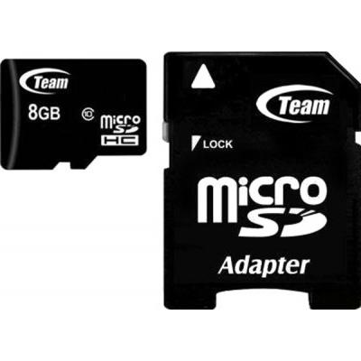 Карта пам'яті Team 8Gb microSDHC class 10 (TUSDH8GCL1003) - зображення 1