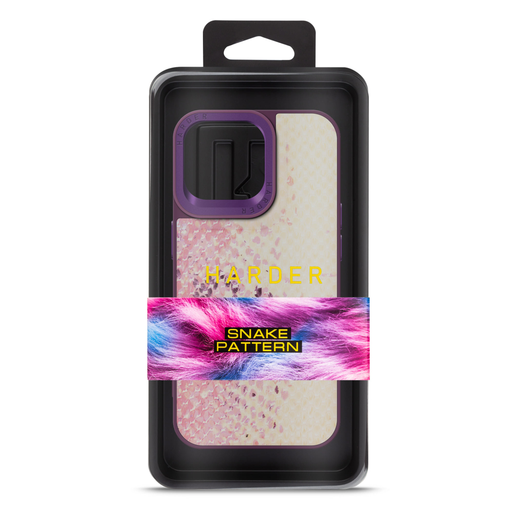 Чохол до мобільного телефона Harder Snake Pattern Apple iPhone 14 Pro Max Pink (ARM76815) - зображення 3