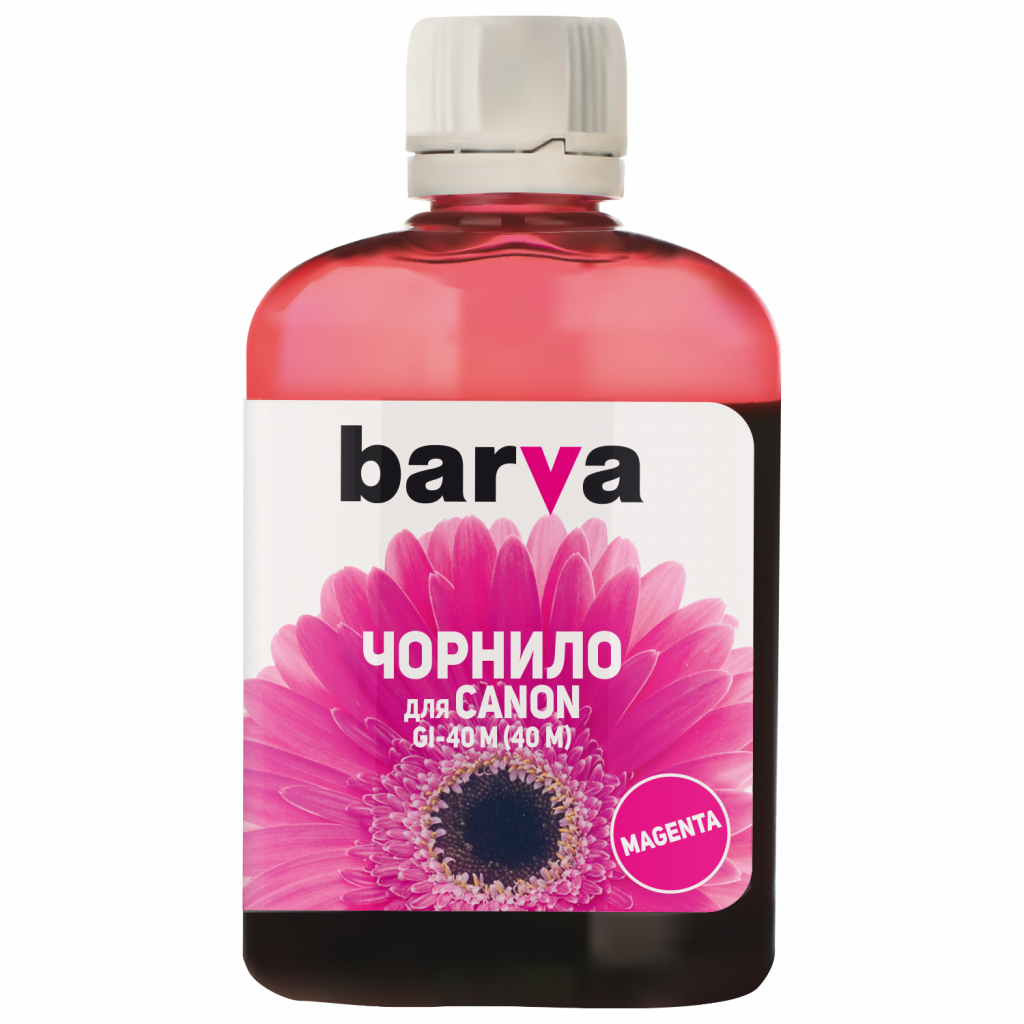 Чорнило Barva CANON GI-40 100 мл MAGENTA (CGI40-745) - зображення 1
