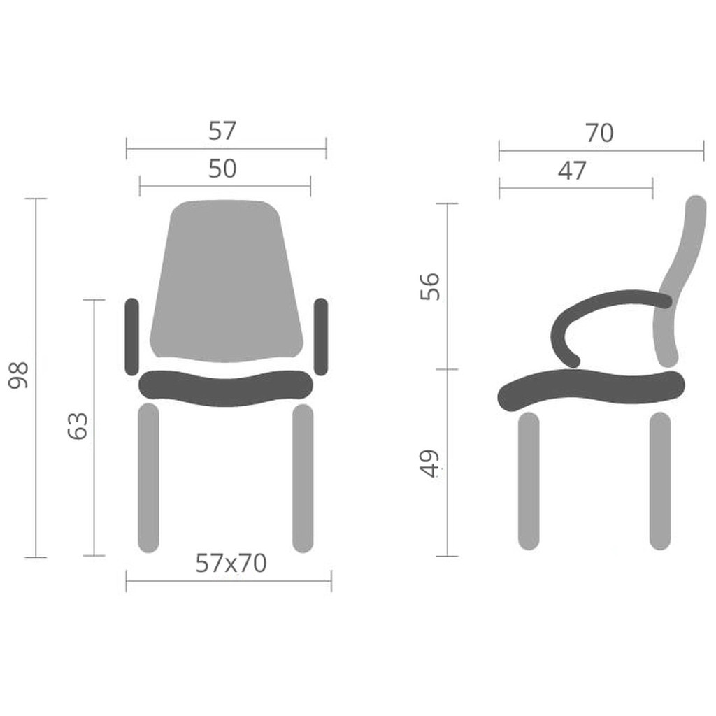 Офісне крісло Аклас Спрінг CFA Чорний (00070625) - зображення 5
