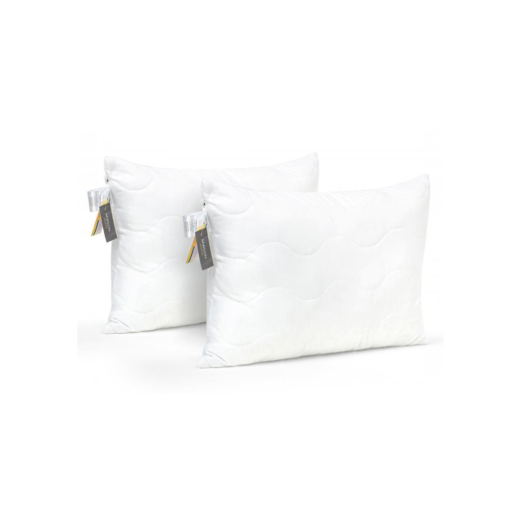 Ковдра MirSon Набір вовняний №1678 Eco Light White Ковдра 200х220 + подушк (2200002656740) - зображення 5