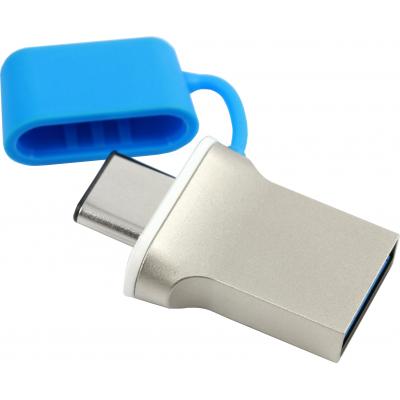 USB флеш накопичувач Goodram 64GB DualDrive C Blue USB 3.0 (PD64GH3GRDDCBR10) - зображення 3