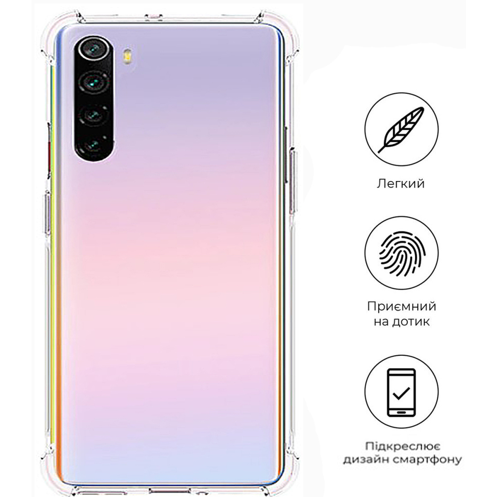 Чохол до мобільного телефона BeCover Anti-Shock OnePlus Nord Clear (709345) - зображення 5