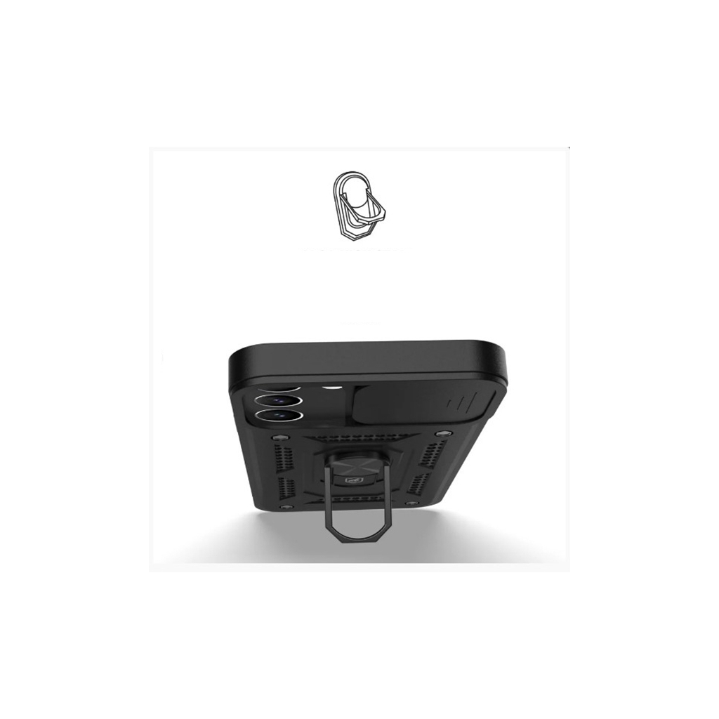 Чохол до мобільного телефона BeCover Military Samsung Galaxy S21 FE SM-G990 Black (707364) - зображення 2