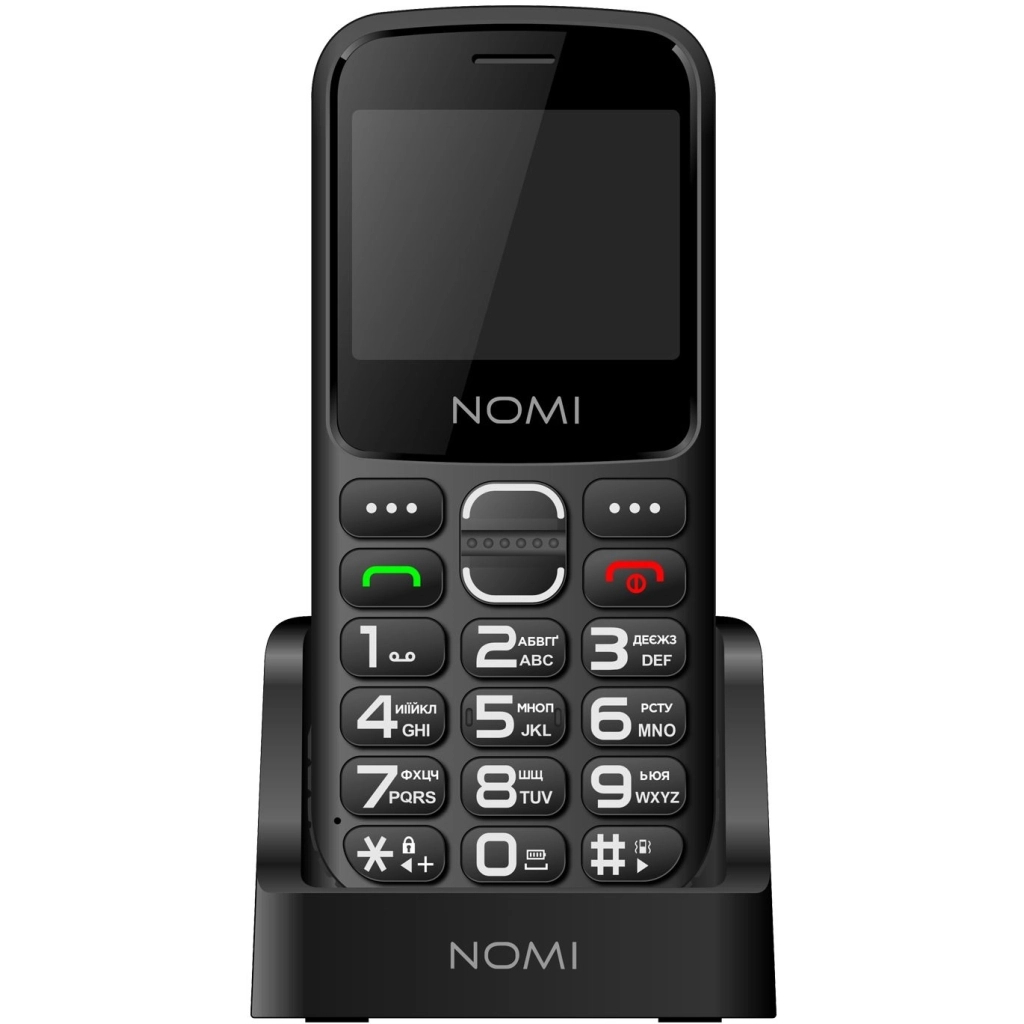 Мобільний телефон Nomi i2320 Black - зображення 8