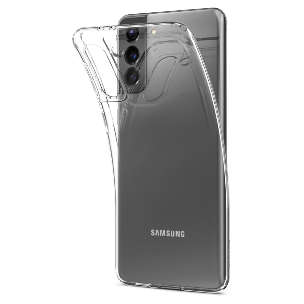 Чохол до мобільного телефона Spigen Samsung Galaxy S21 Crystal Flex, Crystal Clear (ACS02447) - зображення 8