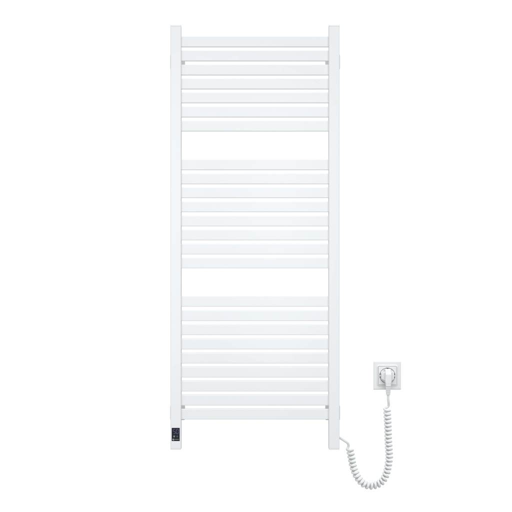 Сушарка для рушників Navin Авангард Х, 1200х480, Wi-Fi, сталь, білий, правобічна (12-172055-4812) - зображення 4