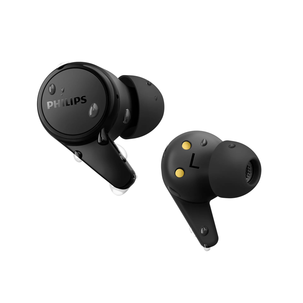 Навушники Philips TAT1207 True Wireless IPX4 Black (TAT1207BK/00) - зображення 1