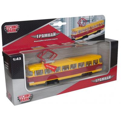 Спецтехніка Технопарк Городской трамвай (свет, озвуч. укр. яз.) (SB-17-16WB) - зображення 4
