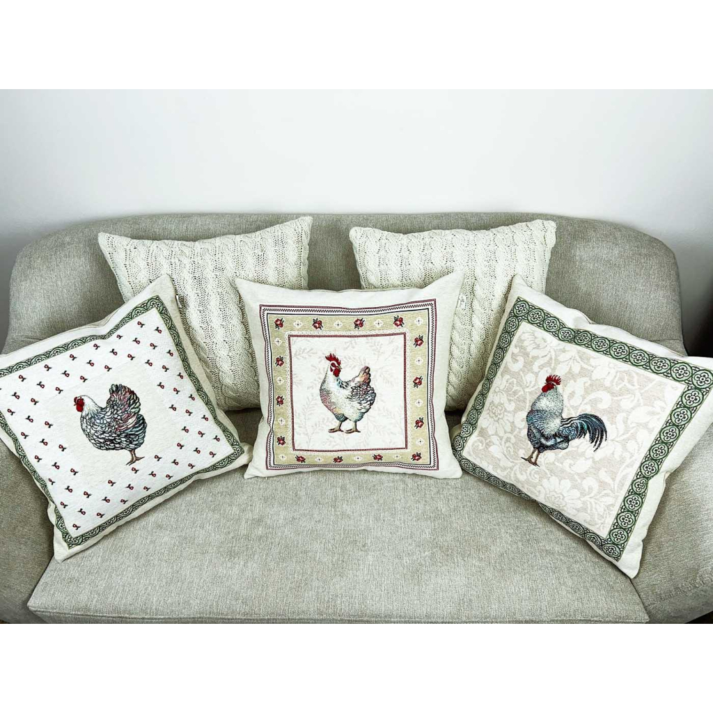 Наволочка Прованс декоративна Півень 45х45 (026033) - изображение 4