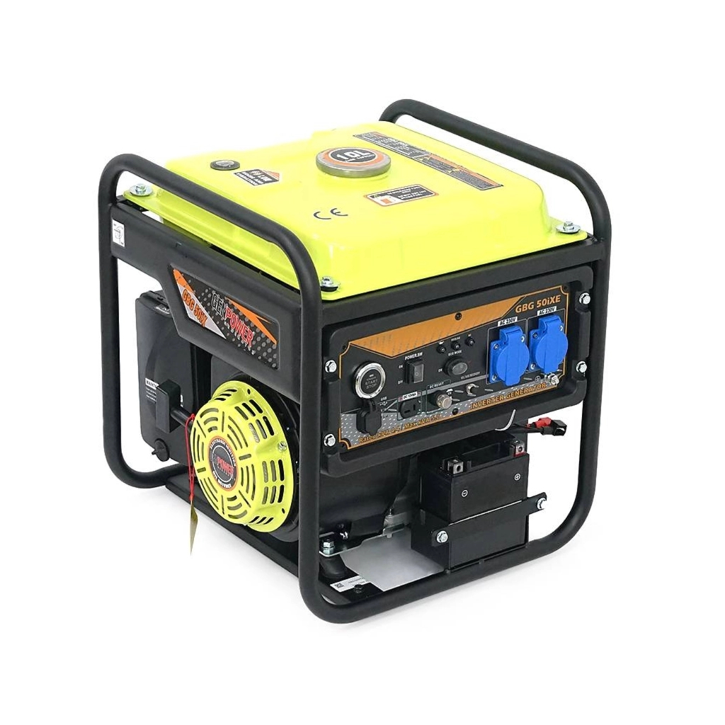 Генератор GenPower інверторний GBG 50IXE 4.4kVA (5kVA), 230V, 50Hz, 15.0л, електростартер (GBG 50IXE) - изображение 2