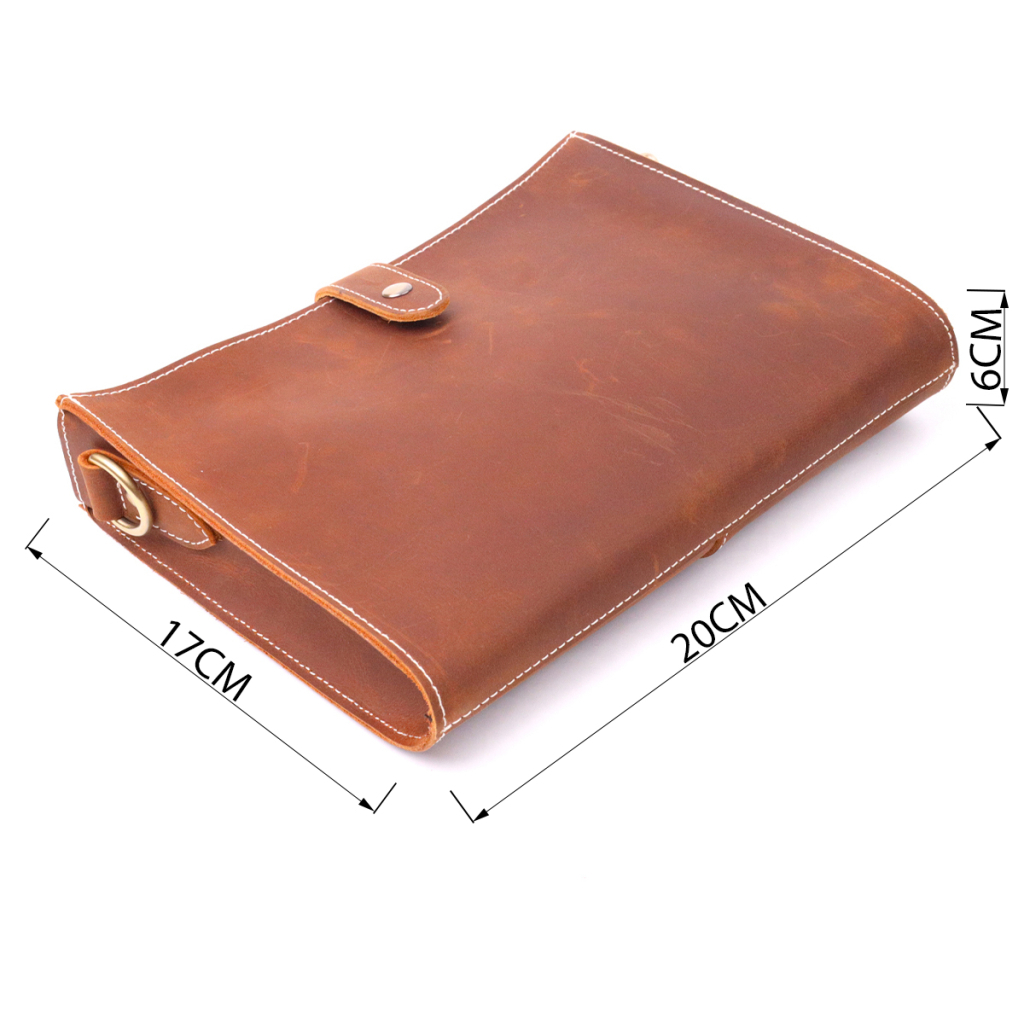 Сумка Vintage Вінтажна Жіноча з натуральної шкіри Коричнева (21301) - зображення 3