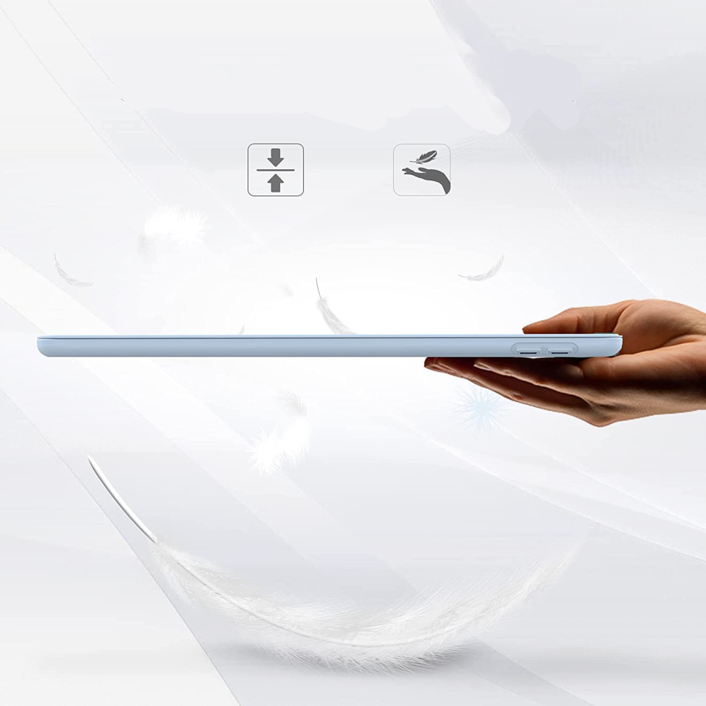 Чохол до планшета BeCover Tri Fold Soft TPU mount Pencil Apple iPad mini 5 Light Blue (708451) - изображение 4