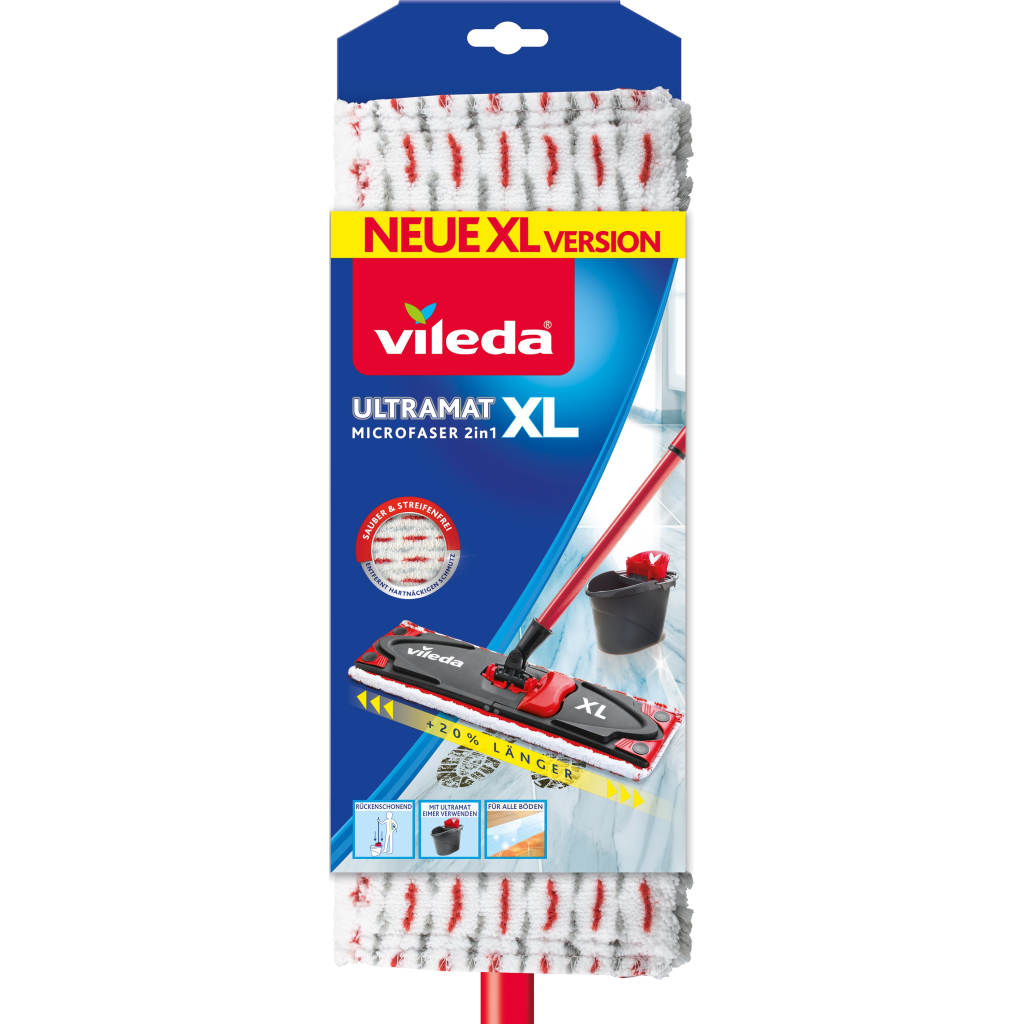 Швабра Vileda UltraMat XL з телескопічною ручкою (4023103212220) - зображення 3