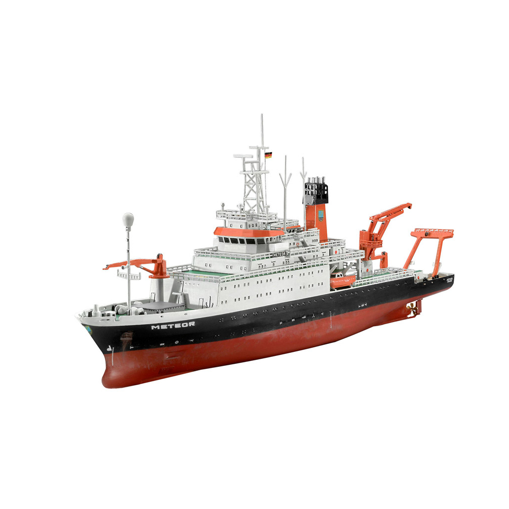 Збірна модель Revell Німецький дослідницкий корабель Метеор рівень 4 масштаб 1:300 (RVL-05218) - зображення 2