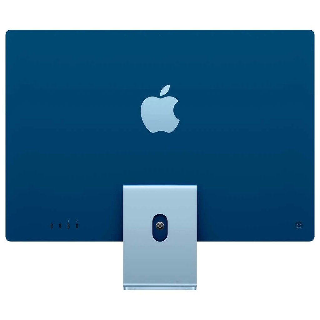 Комп'ютер Apple A2438 24" iMac Retina 4.5K / Apple M1 with 8-core GPU, 512SSD, Blue (MGPL3UA/A) - зображення 3
