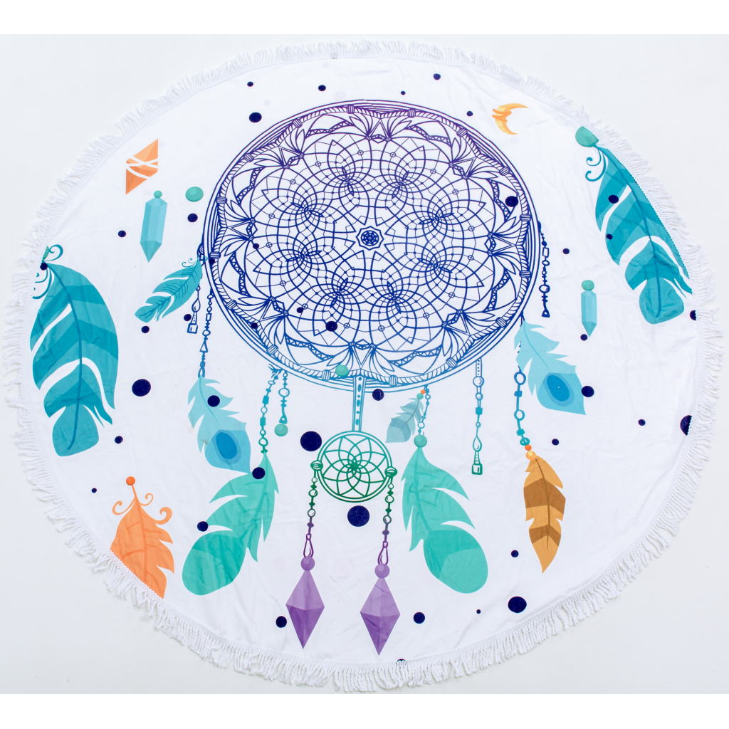 Рушник MirSon пляжний №5052 Summer Time Dream catcher 150x150 см (2200003180657) - зображення 1