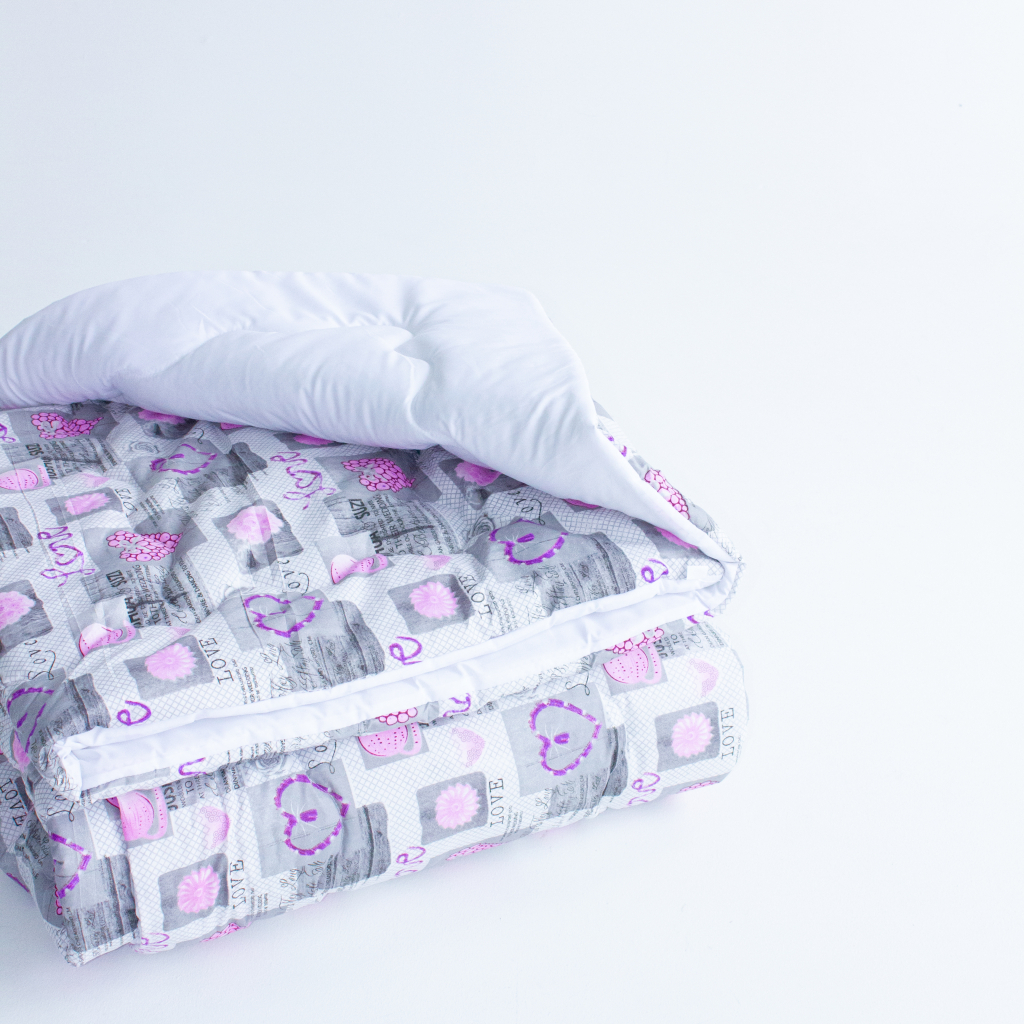 Ковдра MirSon антиалергенна BamBoo Зима №5273 Print Line Dancer 172x205 см (2200006103837) - зображення 5